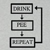 Repeat - Slogan Printed T - shirt for Men